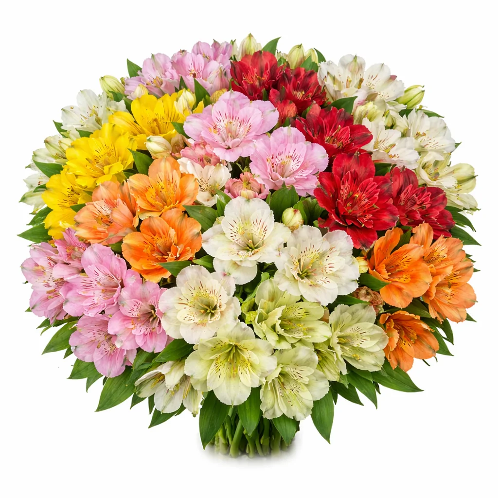 Customize your wedding decor with our choose-your-color alstroemeria selection.